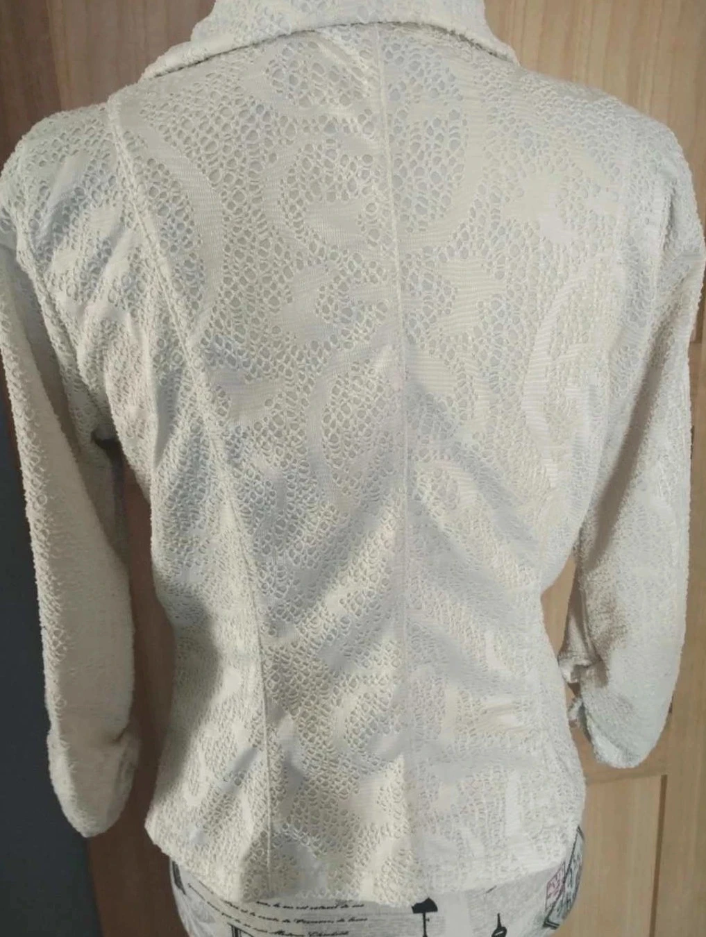 Lined lace cropped jacket, Great Land, Size 40 – photo 6